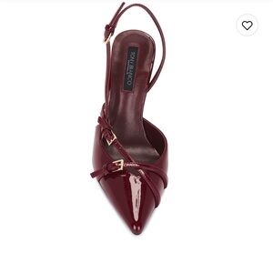 Tony Bianco Garda Slingback in Bordeaux Patent Heels